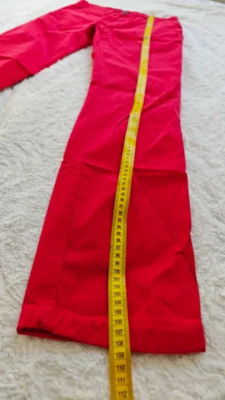 Pantalones Piel de Toro Rojos