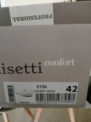 Zapato Luisetti Negro