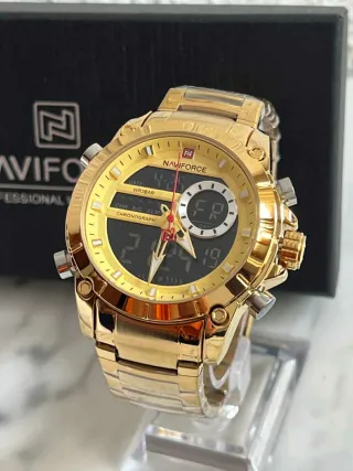 Reloj Naviforce Dorado Hombre