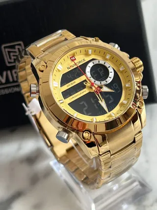 Reloj Naviforce Dorado Hombre