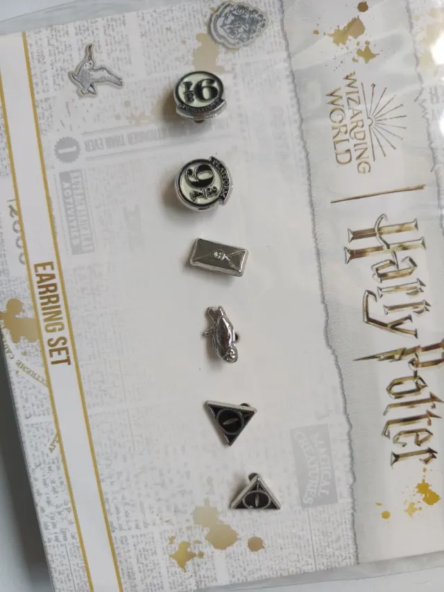 Set Pendientes Harry Potter