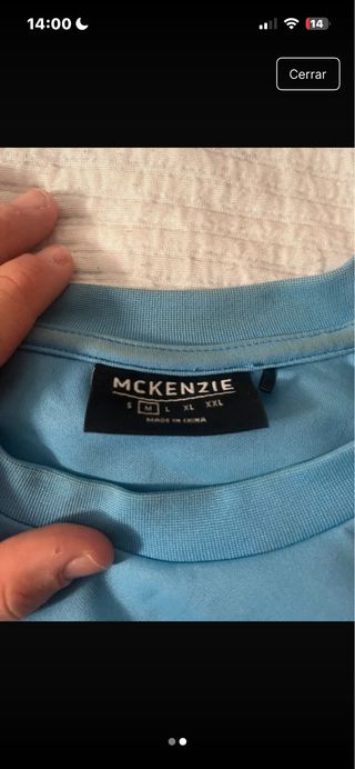 Camiseta McKenzie azul