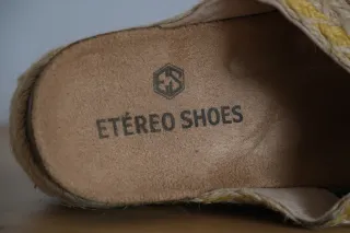 Sandalias de verano con plataforma. Yute/Esparto