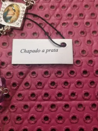 Rosario Morado con Medalla y Crucifijo