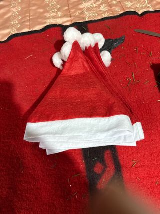 Gorro de Navidad Rojo y Blanco