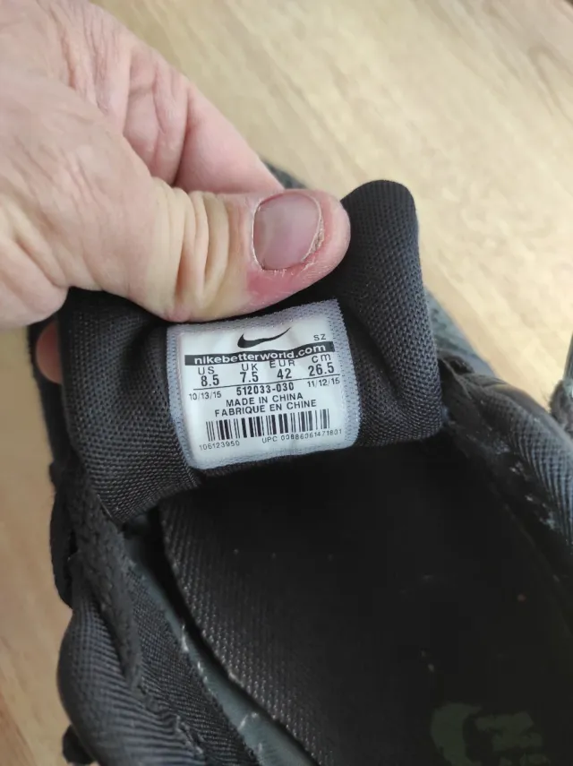 Zapatillas Nike Air Max Negras/Grises