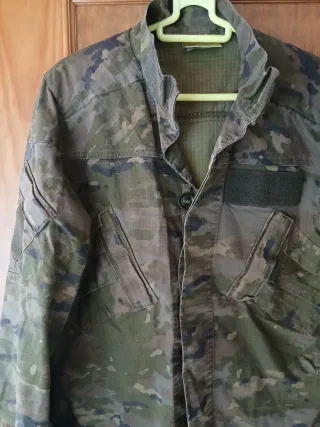 Camisa Militar Mujer Talla 40-42 Camuflaje