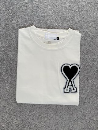 Camiseta AMI Paris Blanca Talla M