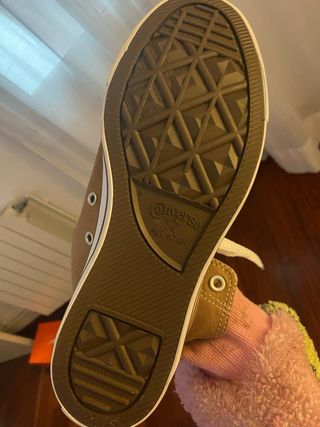 Converse All Star altas marrones