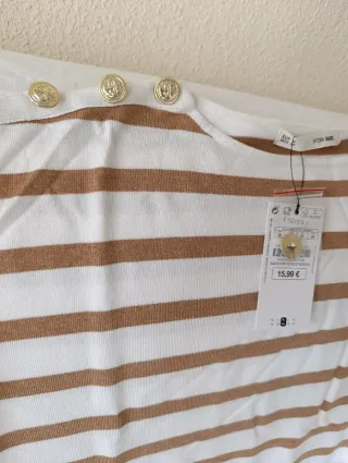 Jersey punto Talla M, CON ETIQUETA