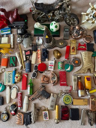 170 accendini antichi vintage