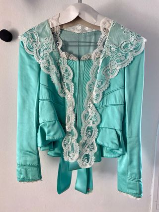 Corpiño Fallera Verde Agua