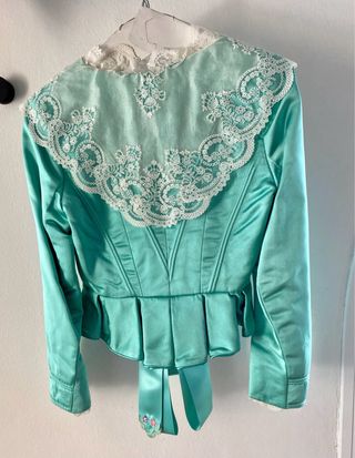 Corpiño Fallera Verde Agua