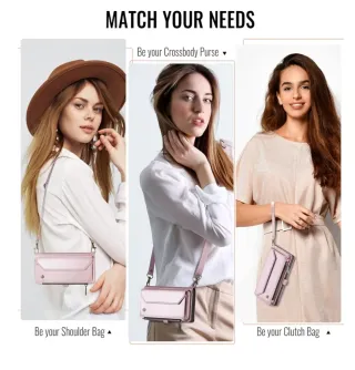 Funda Cartera Samsung Galaxy Z Fold 7 Rosa