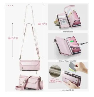 Funda Cartera Samsung Galaxy Z Fold 7 Rosa