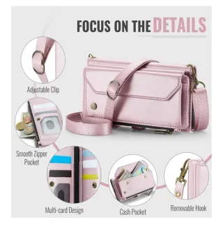 Funda Cartera Samsung Galaxy Z Fold 7 Rosa