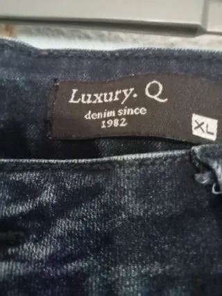 Vaqueros LuxuryQ encaje bajos Talla XL