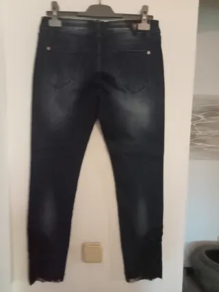 Vaqueros LuxuryQ encaje bajos Talla XL