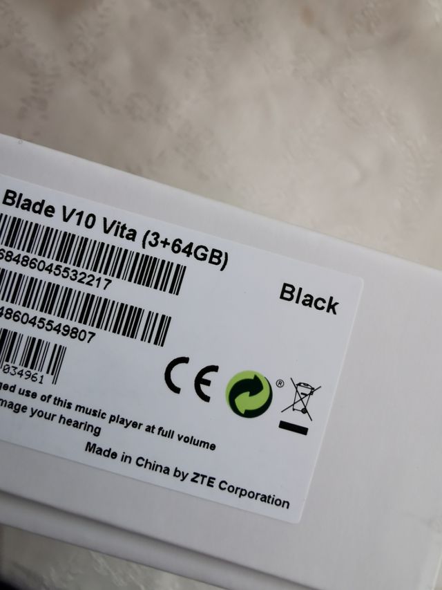 ZTE Blade V10 Vita 64GB Fotocamera Dual