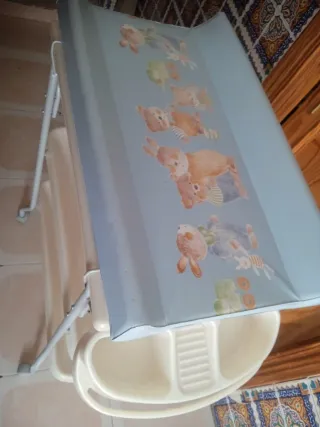 Bañera cambiador bebé