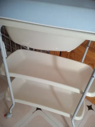 Bañera cambiador bebé