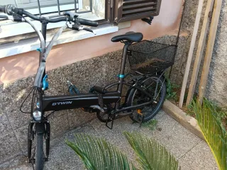 Bicicleta eléctrica plegable B'TWIN