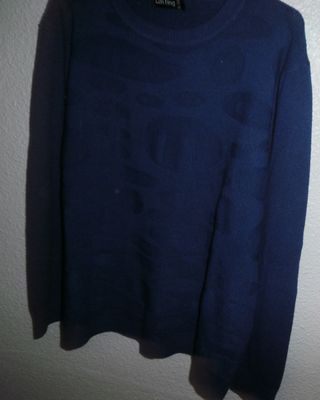 JERSEI MUJER MANGA LARGA COLOR AZUL