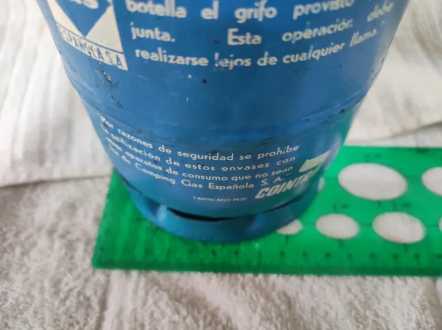 Bottiglia di Gas Camping Piccola Blu