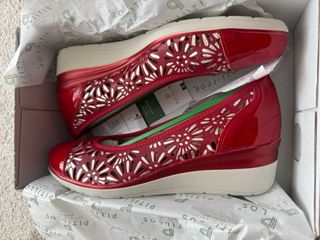 Zapatos Pitillos Rojo Talla 38 Nuevos