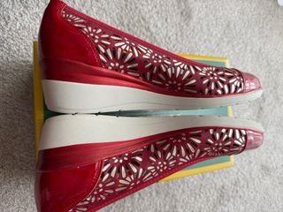 Zapatos Pitillos Rojo Talla 38 Nuevos