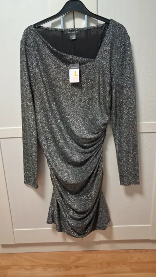 Vestido brillante fiesta talla L