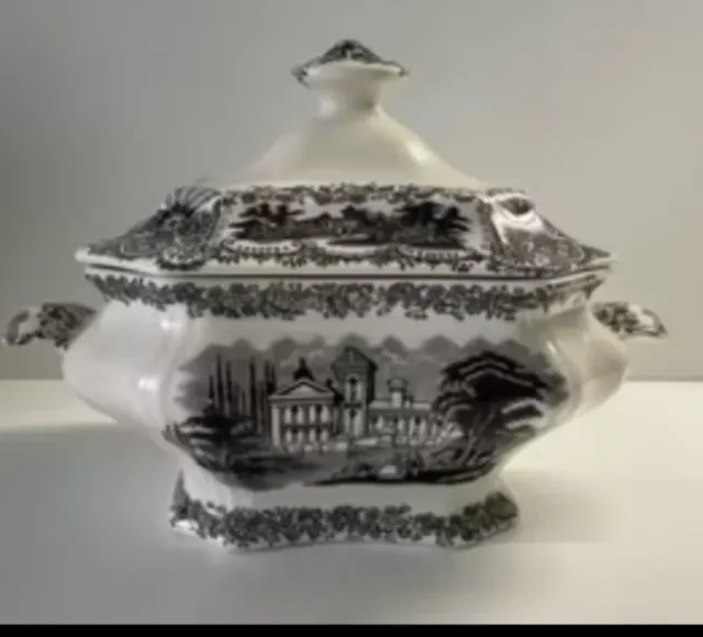 Sopera Cartuja Porcelana Nueva