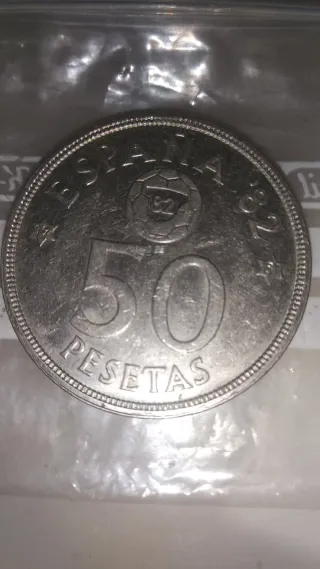 Moneda 50 Pesetas Juan Carlos I - 1982