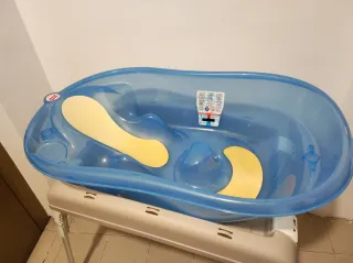 Bañera bebé con cambiador