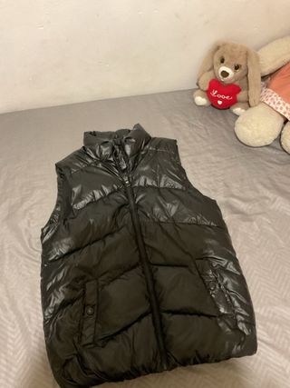 Chaleco acolchado negro