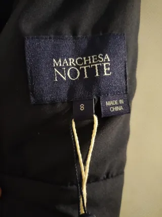 Vestido de fiesta azul noche