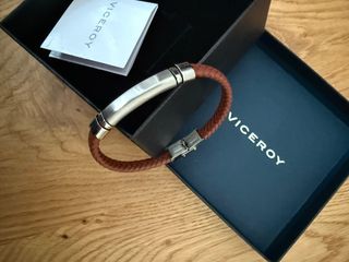 Pulsera Viceroy Cuero Marrón y Plata