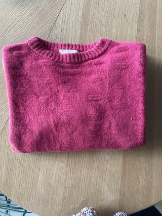 Jersey 100% Lana Merino Rosa