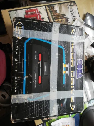 Console Sega Mega Drive II Nera