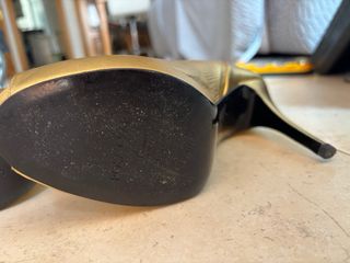 Zapatos Rosa Clara Dorados Talla 39