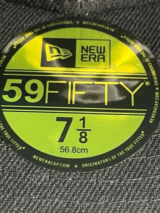 Gorra New Era Negra Atlanta Bravea