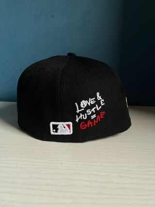 Gorra New Era Negra Atlanta Bravea