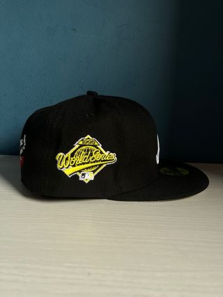 Gorra New Era Negra Atlanta Bravea