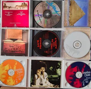 Cds U2, Jimi Hendrix, Sex Pistols, World Party