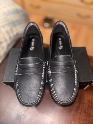 Mocasines negros talla 37