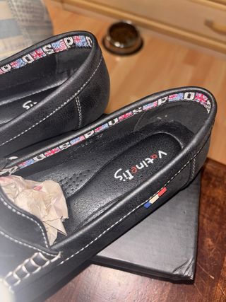 Mocasines negros talla 37