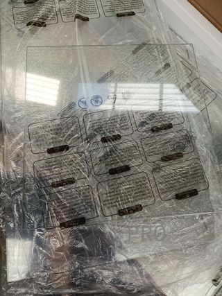 VASAGLE Tavolo Consolle, Tavolo Ausiliare, Vetro Temperato, Struttura in Metallo, con Ripiani, 35 x 100 x 80 cm, Moderno, per Corridoio, Soggiorno, Color Oro LGT022A61