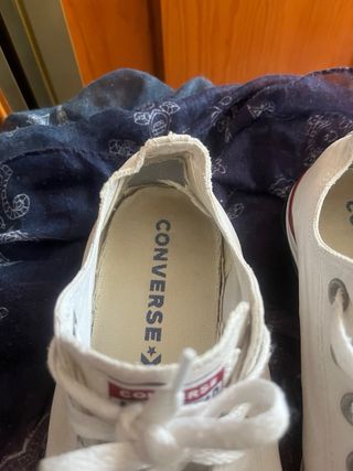Converse Blancas Talla [Talla]