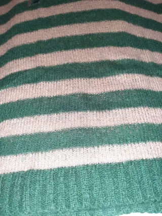 Gilet donna vintage a righe