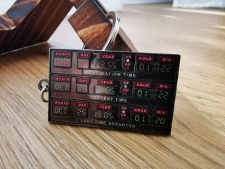 Portachiavi Ritorno al Futuro Time Machine